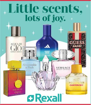 Flyer Rexall - Rexall - Holiday Fragrance valid since 10-30 until 12-24 - page 1