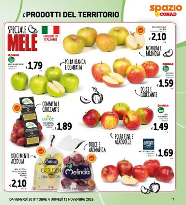 Volantino Spazio Conad - Spazio Conad - Roma valido dal 30/10 al 12/11 - pagina 7