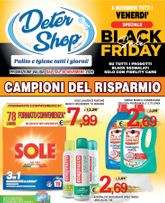 Deter Shop volantino