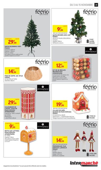 Catalogue Intermarché - Intermarché valable dès le 03/11 au 15/11 - page 49