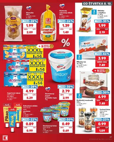 Leták Kaufland - Kaufland od 08.10. do 14.10. - strana 27