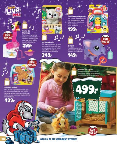Brochurer Bilka - Bilka - Billies bedste legetøjskatalog gyldig fra 09.10. til 31.12. - side 30
