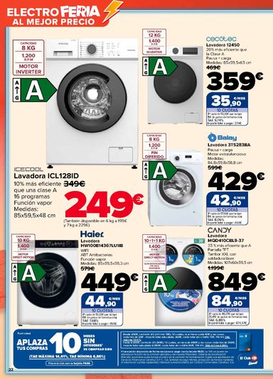 Folleto Carrefour - Carrefour - Electro Feria del 27/10 al 10/11 - página 22