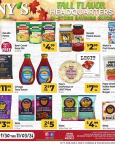 Tony's Fresh Market - Fall Flavor Deals