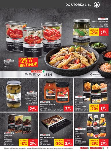 Katalog SPAR - SPAR vrijedi od 28.10. do 03.11. - stranica 13