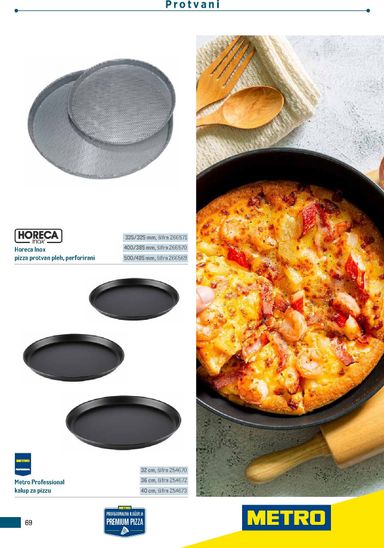 Katalog Metro - Metro - Poslovna rješenja - Pizzeria vrijedi od 06.07. do 31.12. - stranica 69