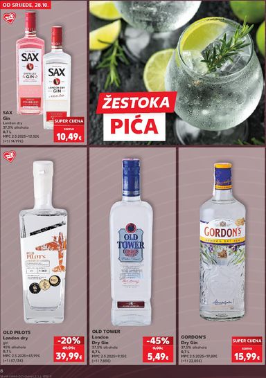 Katalog Kaufland - Kaufland - Ti si naš broj 1 vrijedi od 28.10. do 03.11. - stranica 8