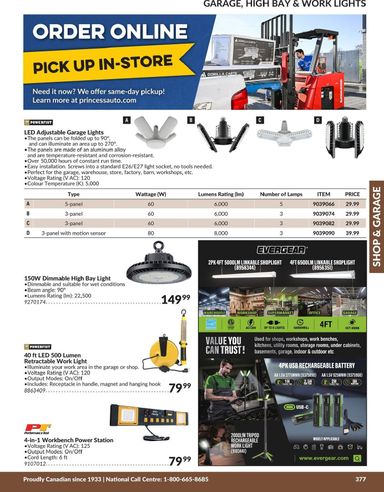 Flyer Princess Auto - Princess Auto - Shop and Garage valid since 04-21 until 12-31 - page 25