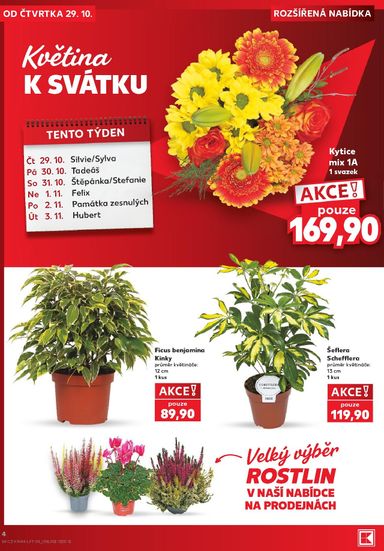 Leták Kaufland - Kaufland - Kolín od 29.10. do 03.11. - strana 4