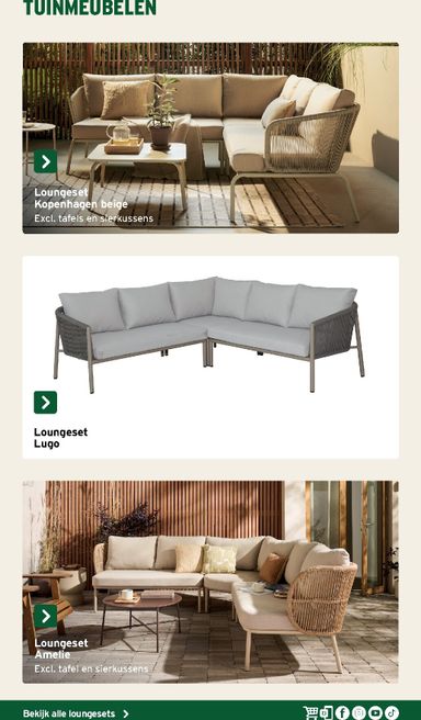 Folder Gamma - Gamma - Tuinmeubelen Special van 17/06 tot 31/12 - side 7