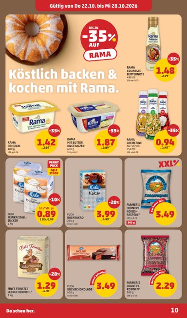 PENNY-Flugblatt - PENNY gültig ab 22.10. bis 28.10. - seite 10