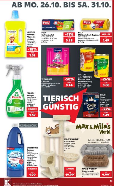 Prospekt Kaufland - Kaufland gültig ab 26.10. bis 31.10. - seite 43