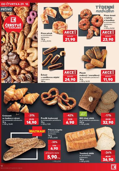 Leták Kaufland - Kaufland - Brno od 29.10. do 03.11. - strana 12