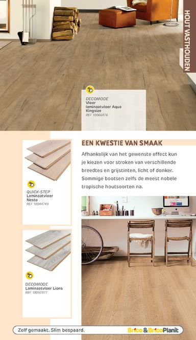 Folder Brico - Brico - Vloer Magazine van 01/01 tot 31/12 - side 25