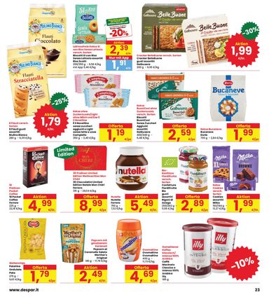 Volantino Interspar - INTERSPAR - Deutch valido dal 22/10 al 04/11 - pagina 23