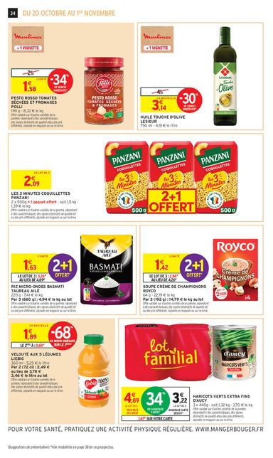 Catalogue Intermarché - Intermarché Hyper valable dès le 20/10 au 01/11 - page 34