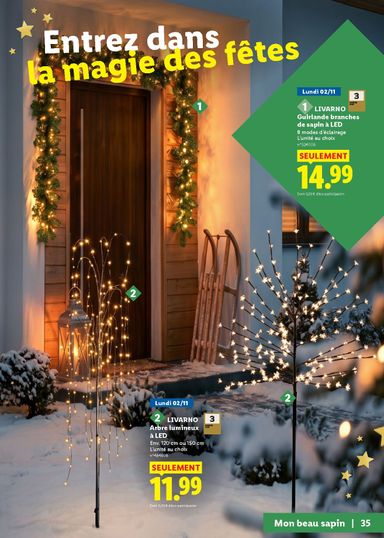 Catalogue Lidl - Lidl - Noël valable dès le 29/10 au 27/12 - page 35
