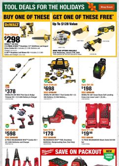 Home Depot flyer from Thursday 10-29