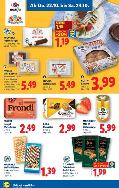 Lidl-Flugblatt - Lidl gültig ab 22.10. bis 28.10. - seite 18