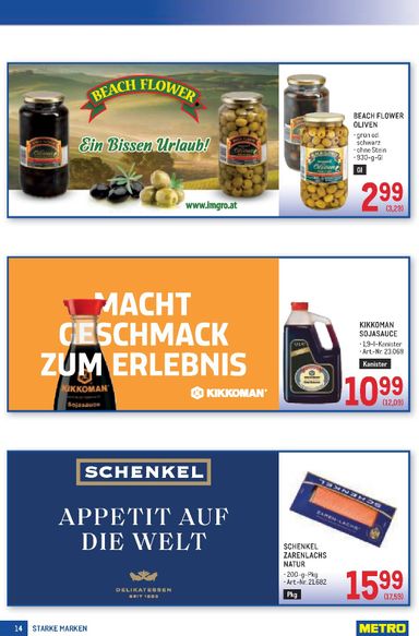 METRO-Flugblatt - Metro - Starke Marken gültig ab 15.10. bis 28.10. - seite 14