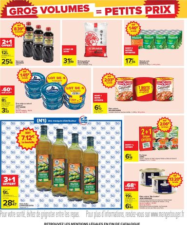 Catalogue Carrefour - Carrefour - Gros Volumes = Petits Prix valable dès le 22/10 au 09/11 - page 22