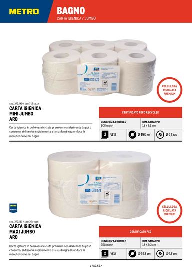 Volantino METRO - Metro - Catalogo detergenza 2026 valido dal 07/01 al 31/12 - pagina 56