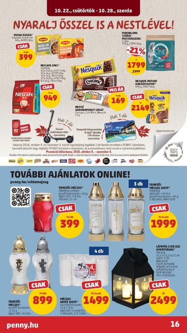 Akciós újság PENNY - PENNY érvényes 10.22.-tól 10.28.-ig - 20 oldal