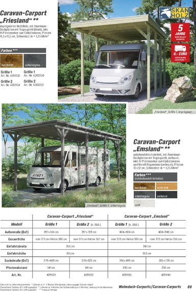 Prospekt toom - Toom - Gartenhäuser & Carports gültig ab 01.03. bis 31.12. - seite 69