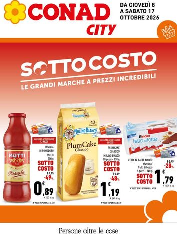 Volantino Conad City - Conad City valido dal 08/10 al 17/10 - pagina 1