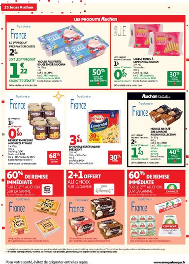 Catalogue Auchan - Auchan - 25 jours valable dès le 27/10 au 01/11 - page 26