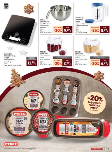 Katalog SPAR - INTERSPAR - Pečenje kolača vrijedi od 07.10. do 15.12. - stranica 7