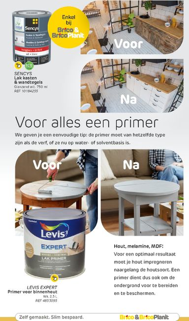Folder Brico - Brico - Verf Magazine van 19/05 tot 31/12 - side 93