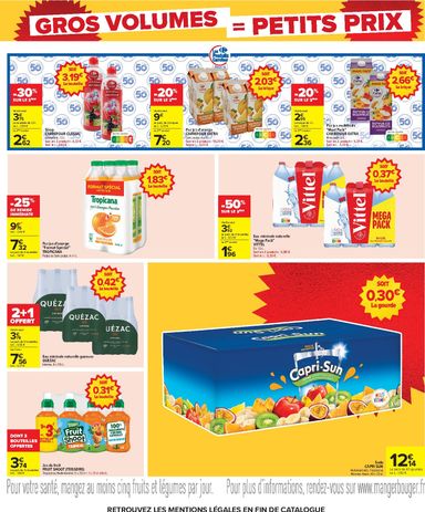 Catalogue Carrefour - Carrefour - Gros Volumes = Petits Prix valable dès le 22/10 au 09/11 - page 3