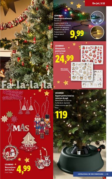 Catalogul Lidl - Lidl - Decorațiuni de la 05.11. până la 31.12. - pagina 55