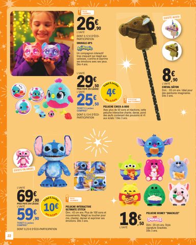 Catalogue E.Leclerc - E.Leclerc - Jouets de Noël valable dès le 20/10 au 05/12 - page 22