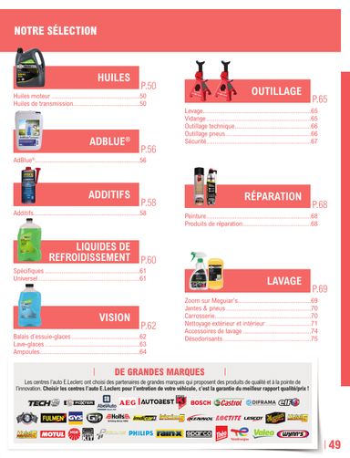 Catalogue E.Leclerc - E.Leclerc - L'auto valable dès le 12/05 au 27/03 - page 49