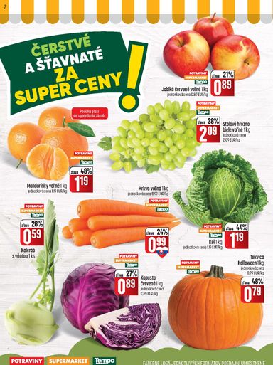 Leták COOP Jednota - COOP Jednota od 22.10. do 28.10. - strana 2