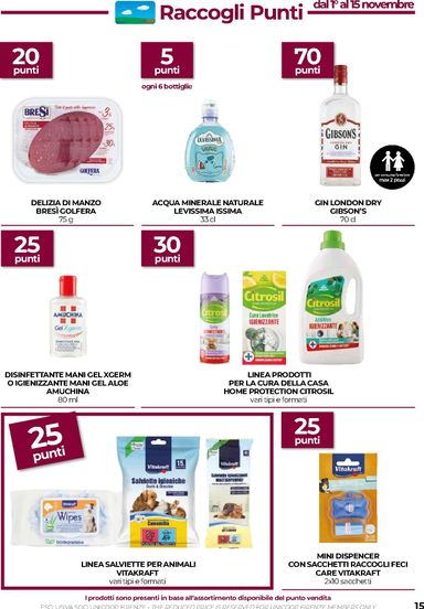 Volantino Coop Firenze - Coop Firenze - Mini valido dal 29/10 al 11/11 - pagina 15