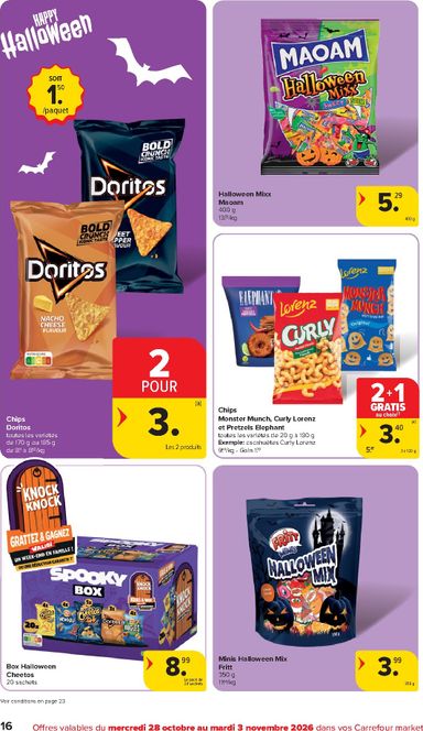 Folder Carrefour Market - Carrefour Market van 28/10 tot 03/11 - side 16
