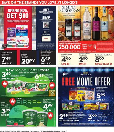 Flyer Longo's - Longo's valid since 10-22 until 10-28 - page 21