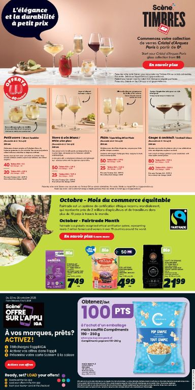 Flyer IGA - IGA valid since 10-22 until 10-28 - page 17