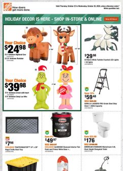 Home Depot flyer from Thursday 10-22