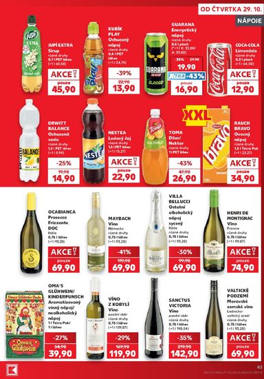 Leták Kaufland - Kaufland - Praha 4 od 29.10. do 03.11. - strana 43