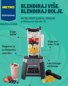 Metro - Professional blender 2L