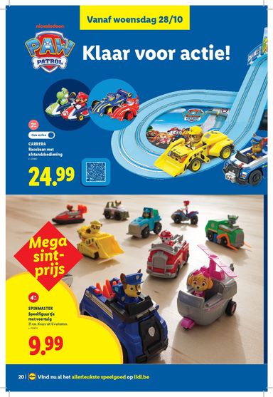 Folder Lidl - Lidl - Speelgoedboekje van 21/10 tot 24/11 - side 20