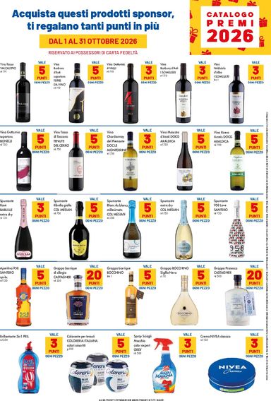 Volantino Famila - Famila - Catalog Premi valido dal 01/10 al 31/10 - pagina 5