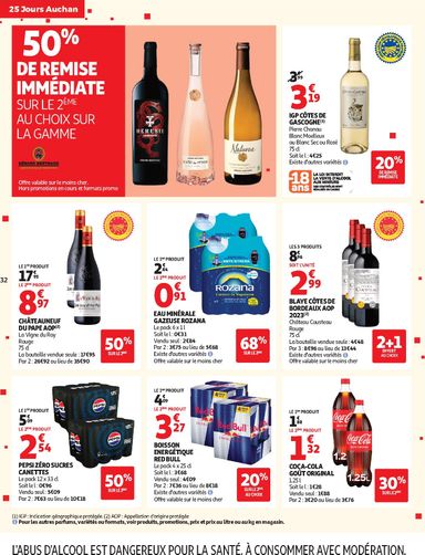 Folder Auchan - Auchan Supermarché van 03/11 tot 07/11 - side 32