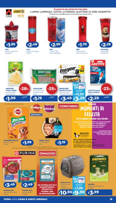 Volantino Acqua e Sapone - Acqua e Sapone - Ritorno al divertimento valido dal 15/10 al 01/11 - pagina 15