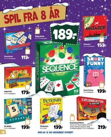 Brochurer Bilka - Bilka - Billies bedste legetøjskatalog gyldig fra 09.10. til 31.12. - side 78