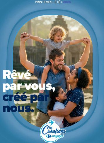 Catalogue Carrefour Market - Carrefour Market - Voyages valable dès le 22/01 au 31/12 - page 1
